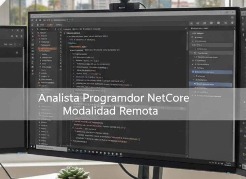Analista Programador NetCore para Innovación en MYPER SAC ​Lima, Perú