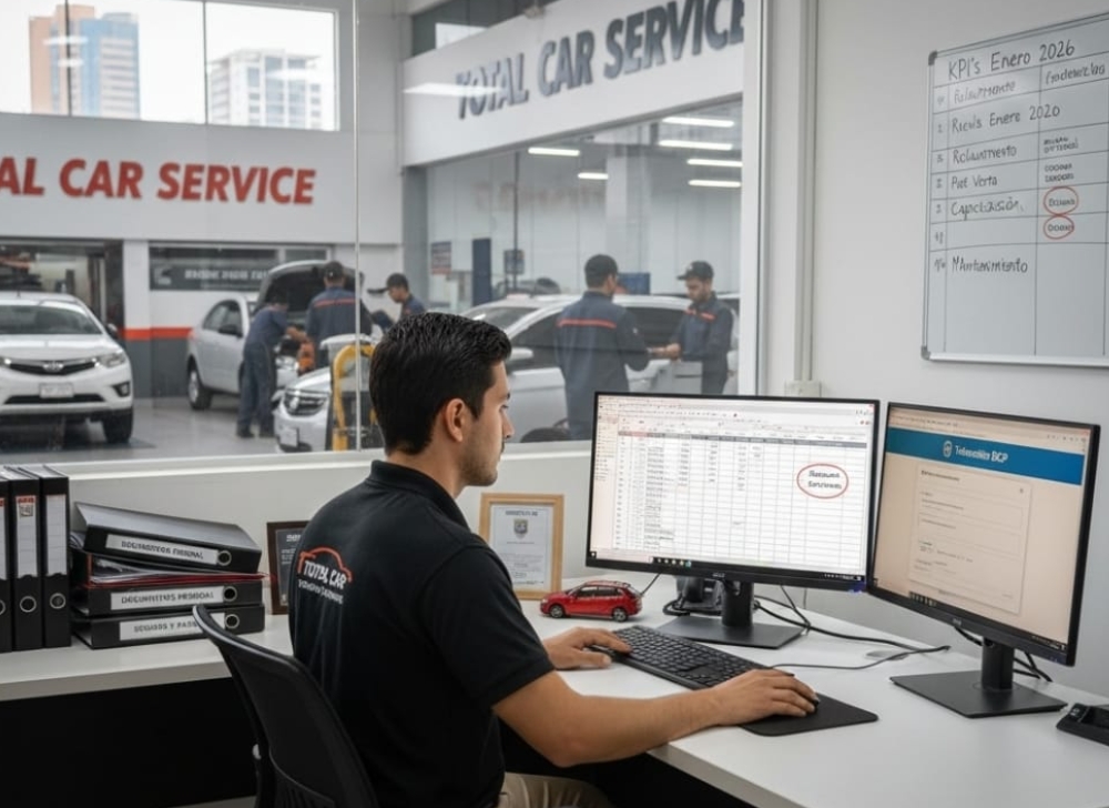 Asistente Administrativo (Caballero) Sector Automotriz ​Chorrillos, Perú